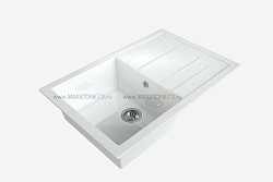 MAXSTONE Мойка глянцевая MS-14 (рафинад) 760*490*210